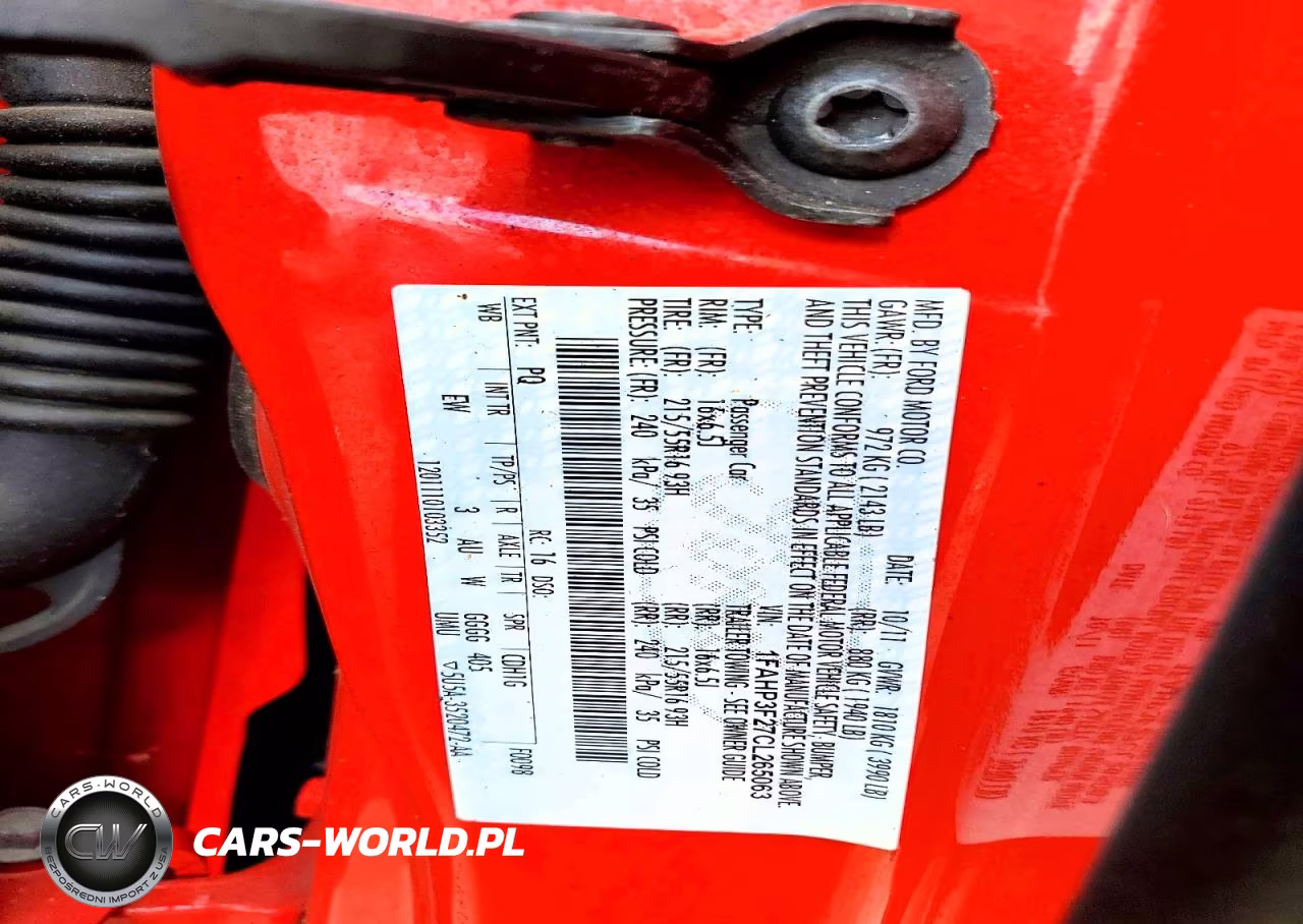2012 Ford Focus Se VIN:1FAHP3F27CL265063 - 12