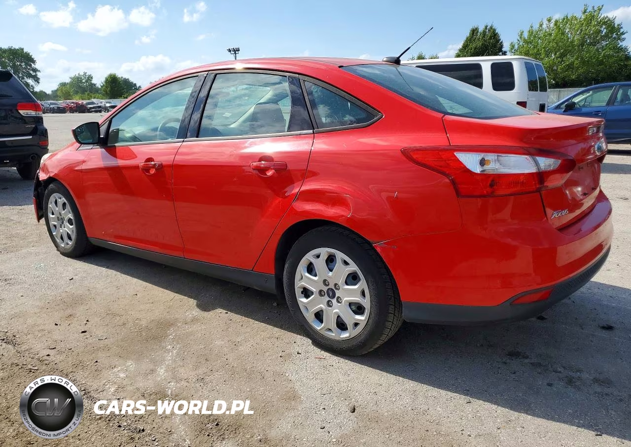 2012 Ford Focus Se VIN:1FAHP3F27CL265063 - 2