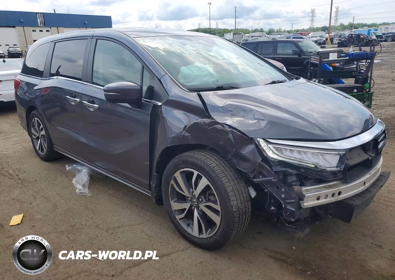 2022 Honda Odyssey Touring VIN:5FNRL6H86NB052897 - 4