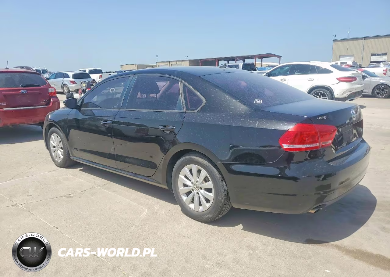 2012 Volkswagen Passat S VIN:1VWAP7A39CC048050 - 2