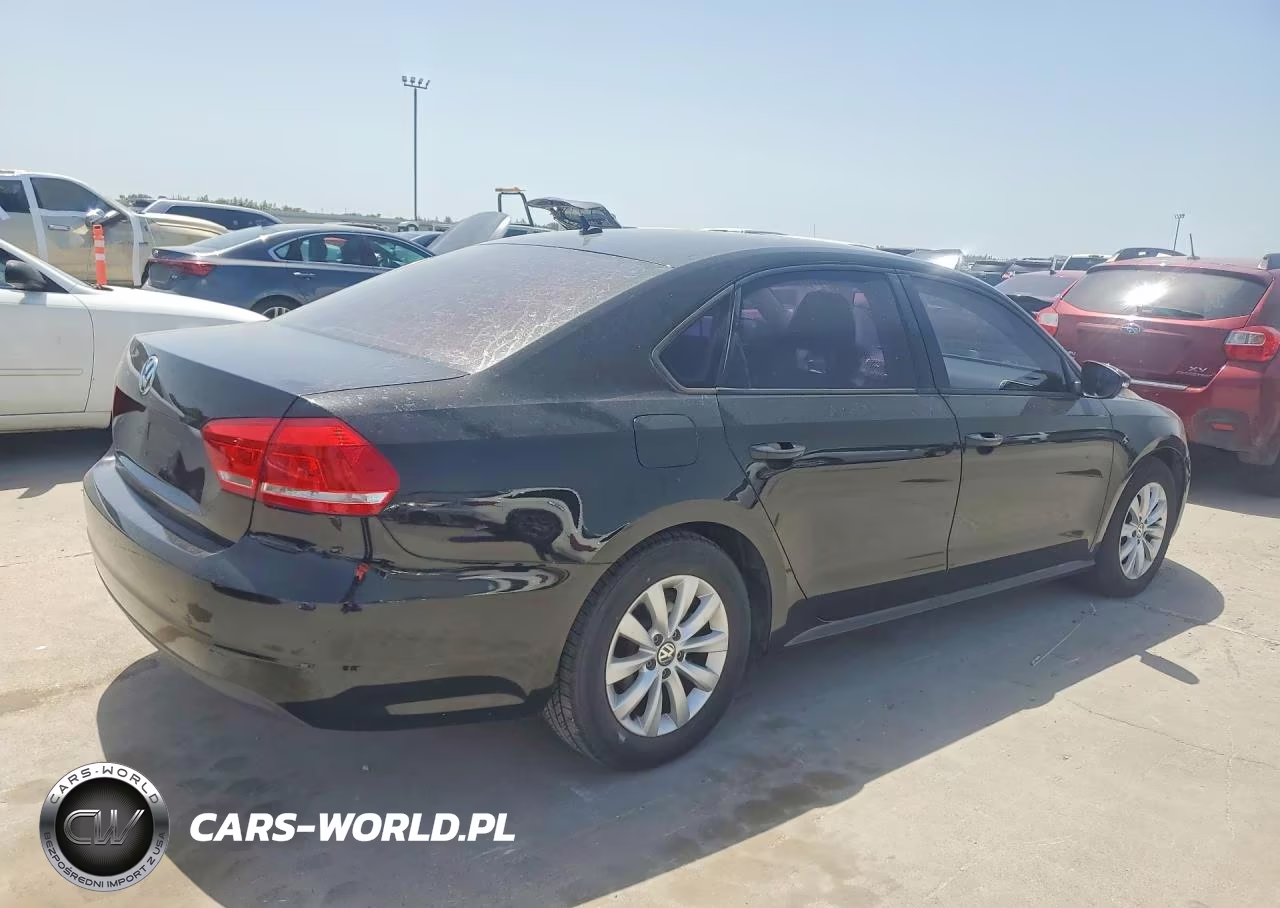 2012 Volkswagen Passat S VIN:1VWAP7A39CC048050 - 3