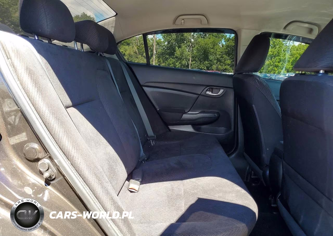 2013 Honda Civic Lx VIN:19XFB2F5XDE206801 - 10