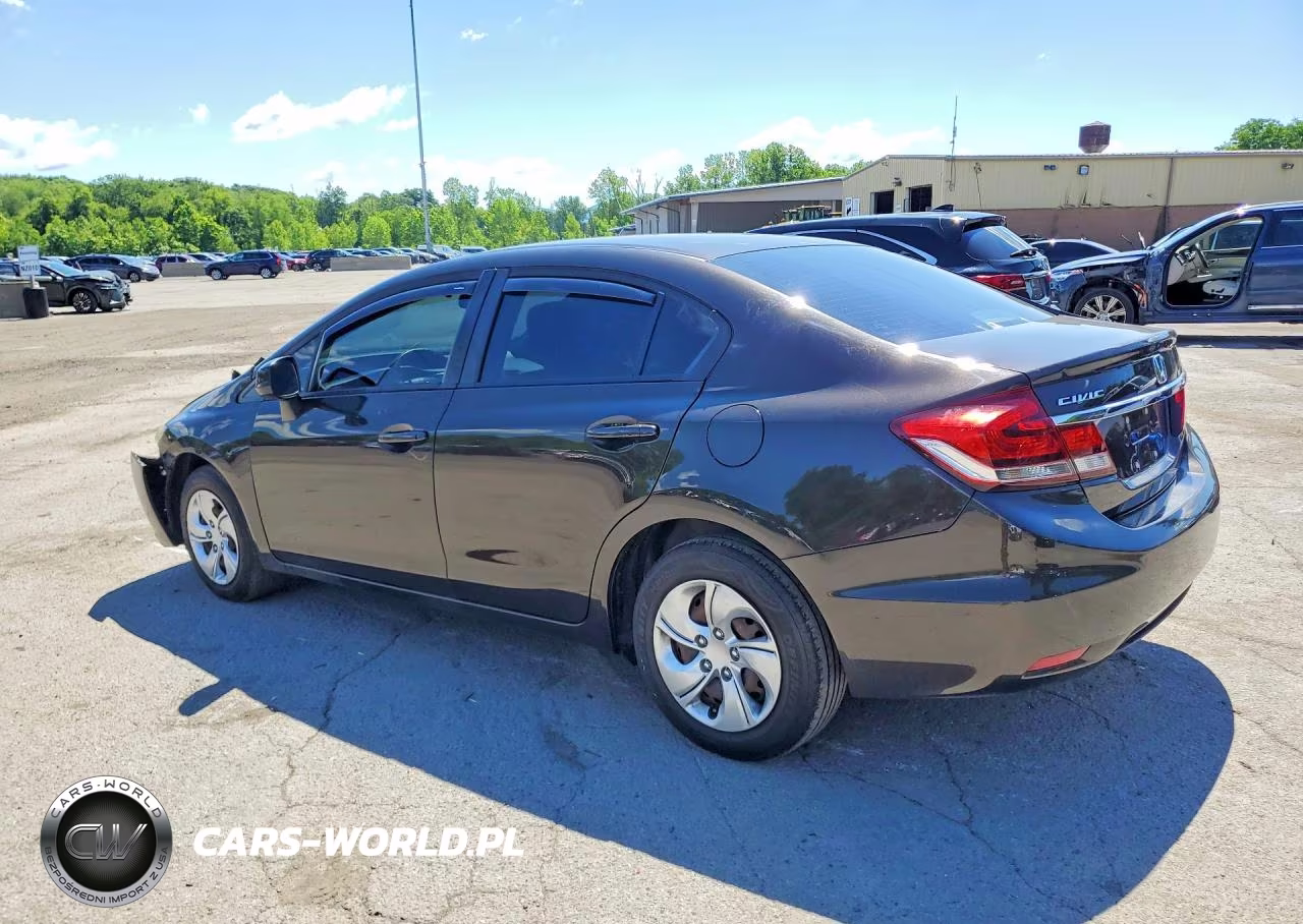 2013 Honda Civic Lx VIN:19XFB2F5XDE206801 - 2