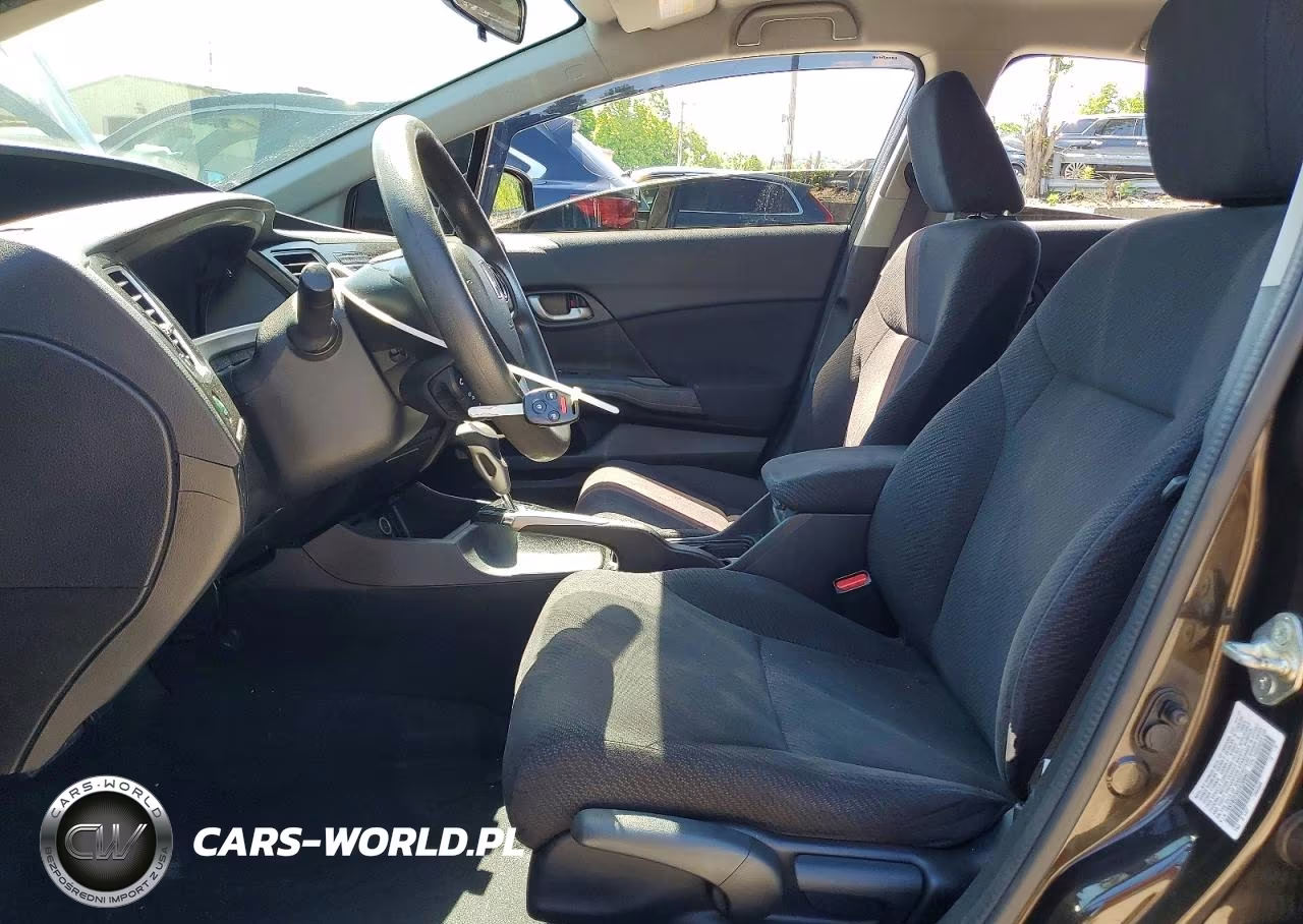 2013 Honda Civic Lx VIN:19XFB2F5XDE206801 - 7