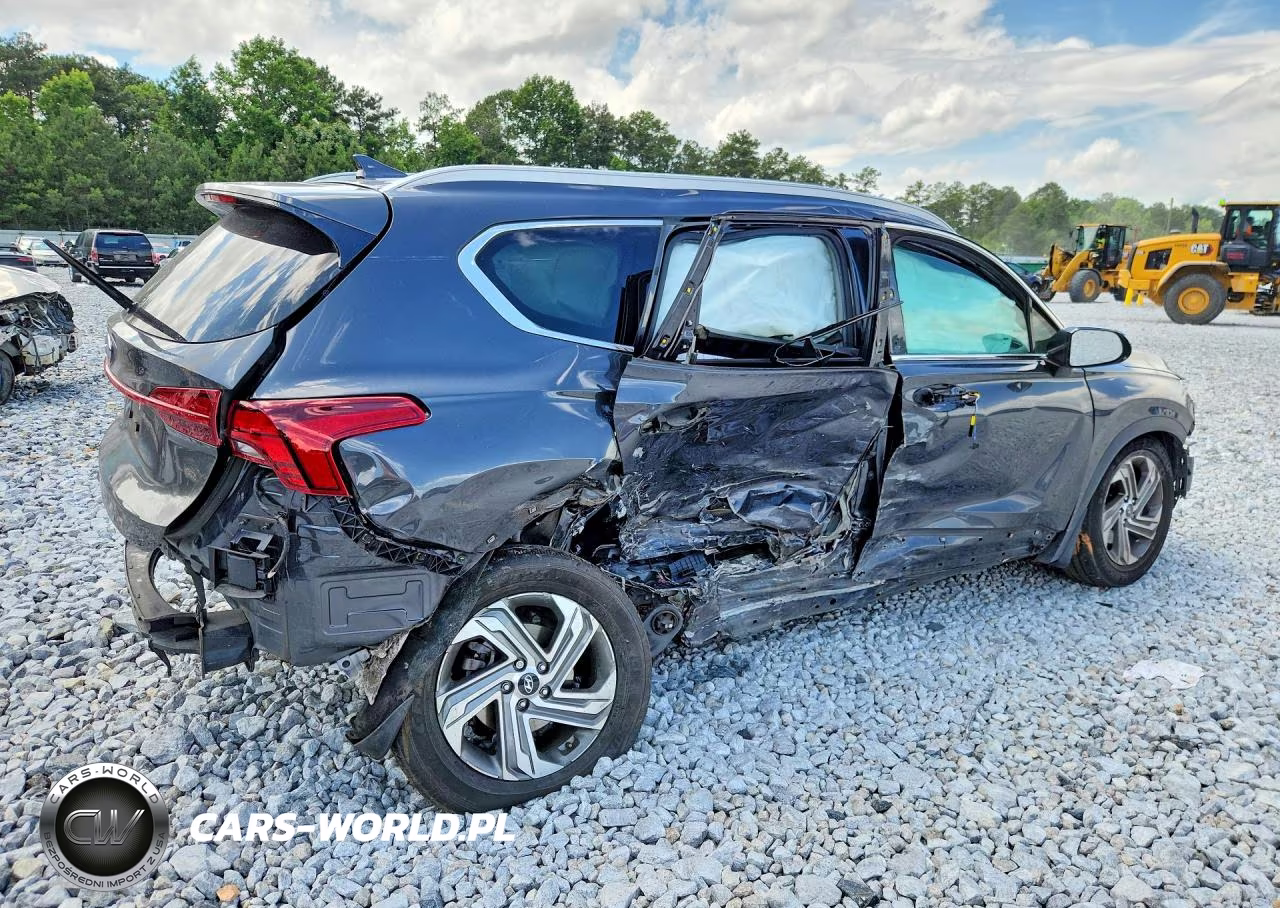2021 Hyundai Santa Fe Sel VIN:5NMS24AJ8MH360978 - 3