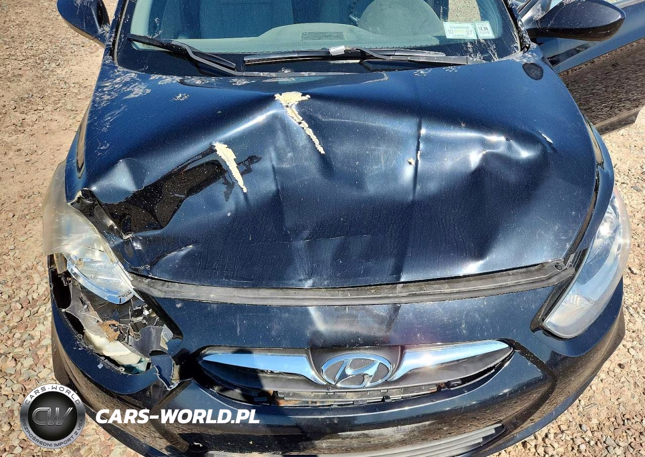 2013 Hyundai Accent Gls VIN:KMHCU4AE4DU576476 - 11