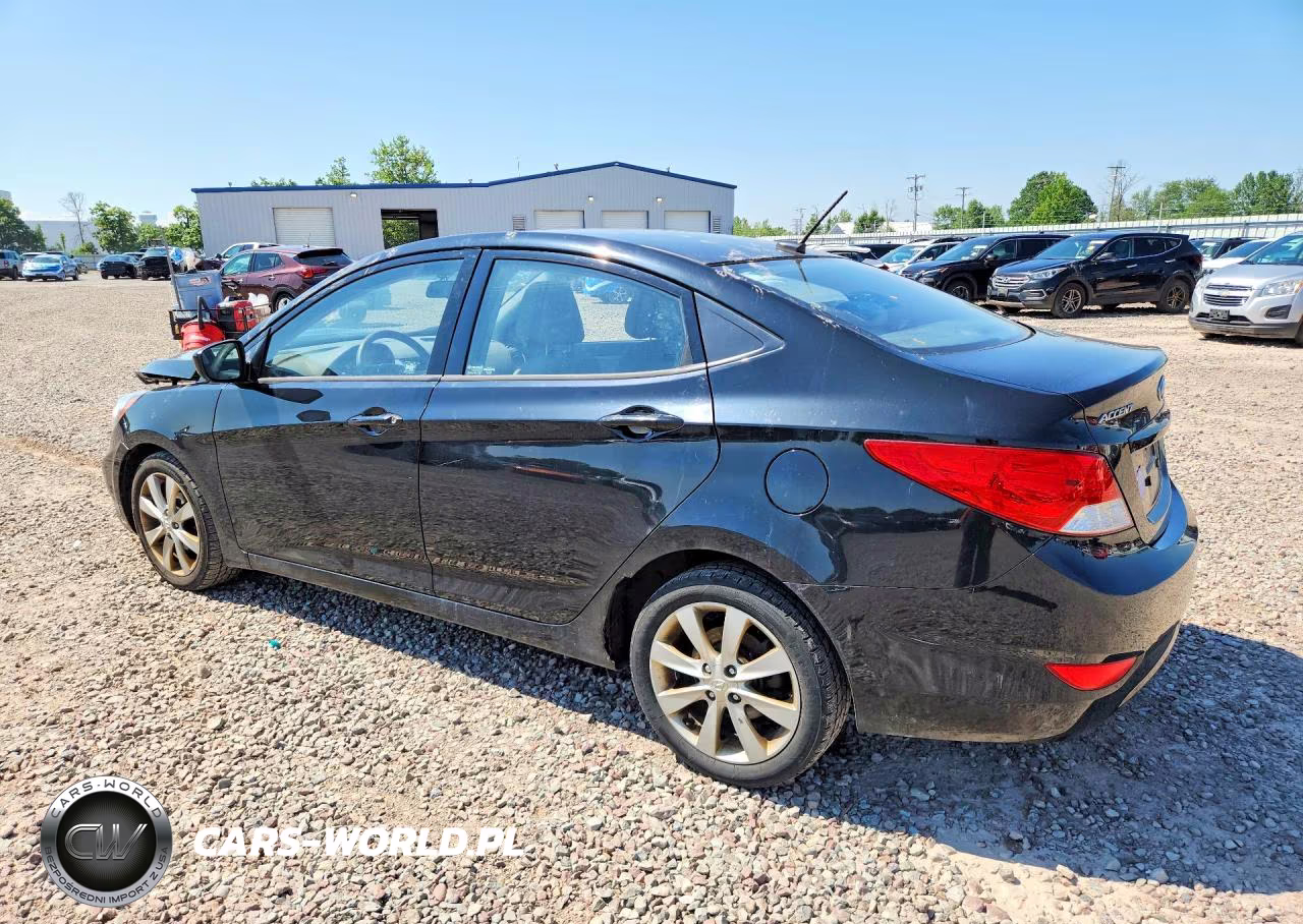 2013 Hyundai Accent Gls VIN:KMHCU4AE4DU576476 - 2
