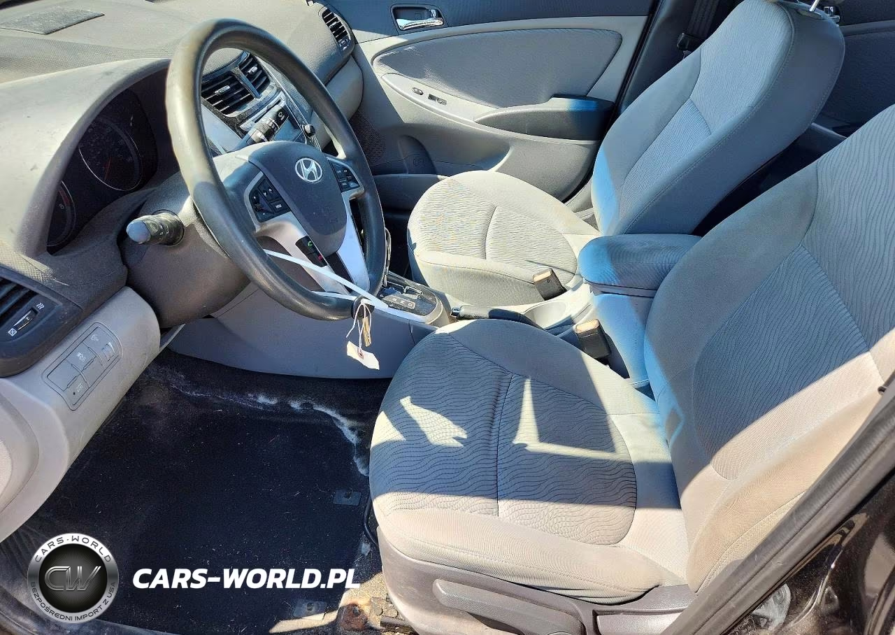 2013 Hyundai Accent Gls VIN:KMHCU4AE4DU576476 - 7