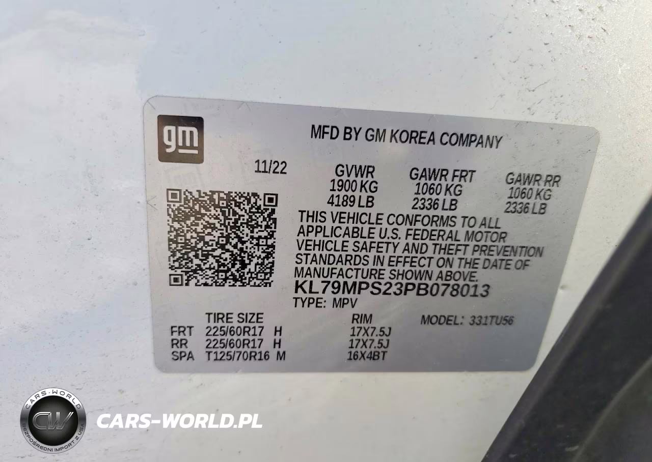 2023 Chevrolet Trailblazer Lt VIN:KL79MPS23PB078013 - 14