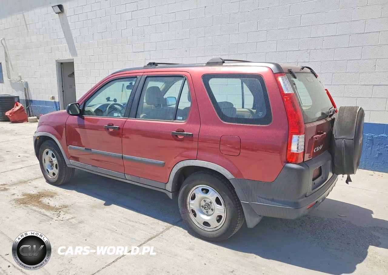 2005 Honda Cr-V Lx VIN:JHLRD685X5C019839 - 2