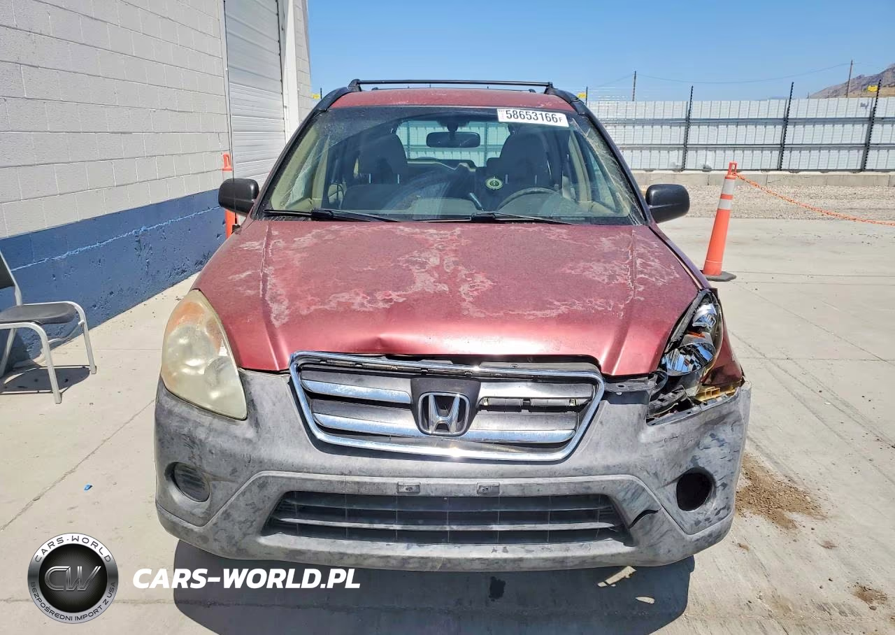 2005 Honda Cr-V Lx VIN:JHLRD685X5C019839 - 5