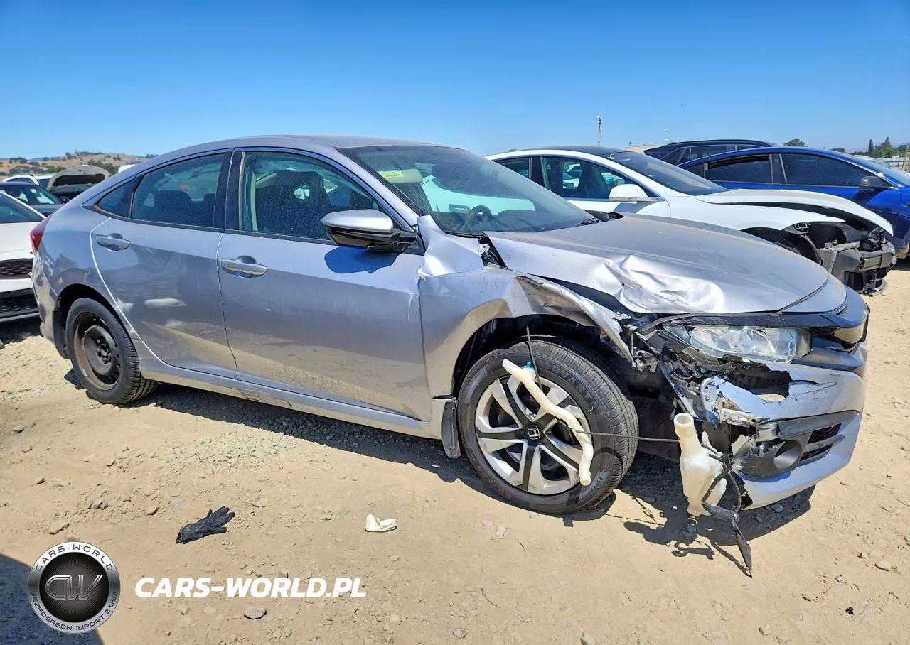 2017 Honda Civic Lx VIN:2HGFC2F5XHH502149 - 4