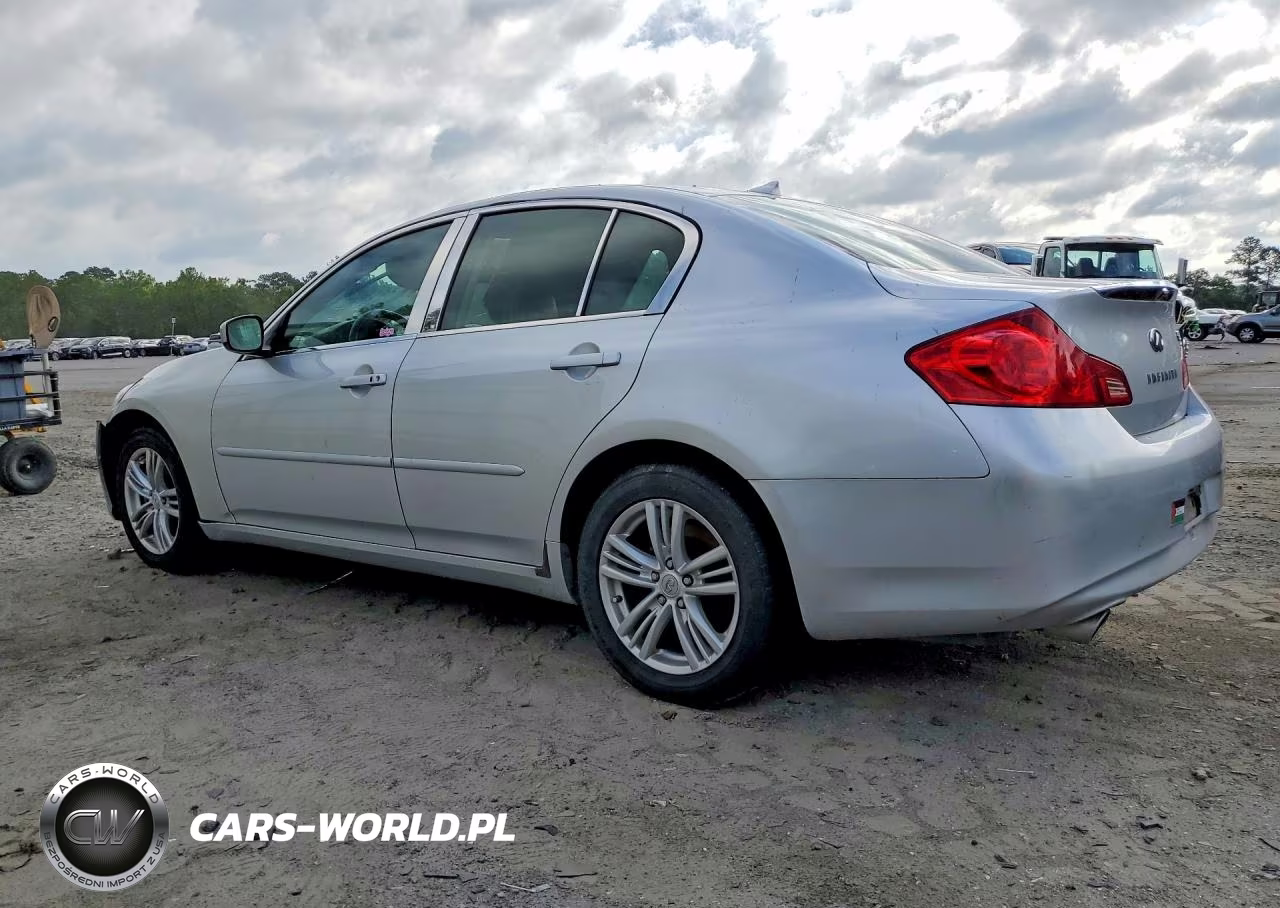 2011 Infiniti G25 Sedan X VIN:JN1DV6ARXBM651850 - 2