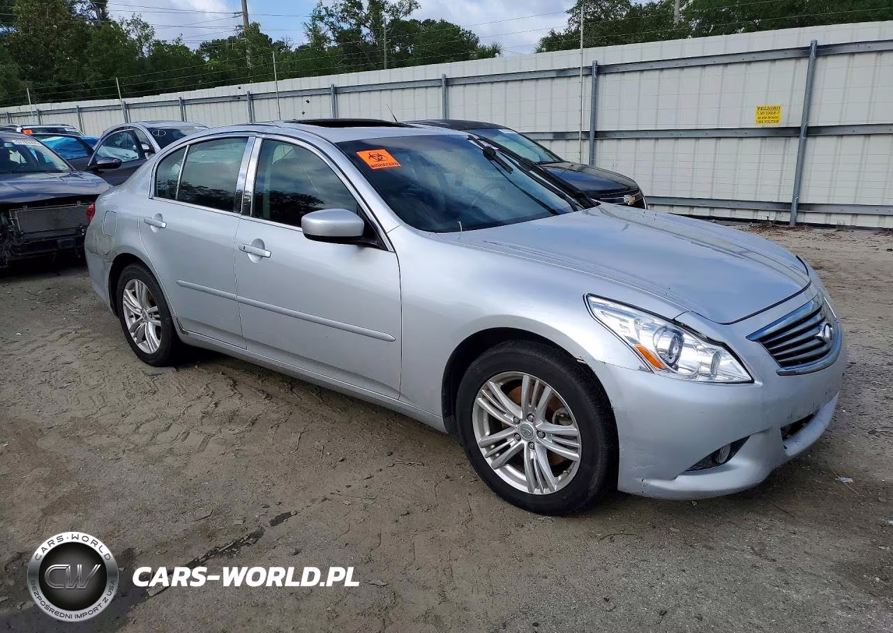 2011 Infiniti G25 Sedan X VIN:JN1DV6ARXBM651850 - 4