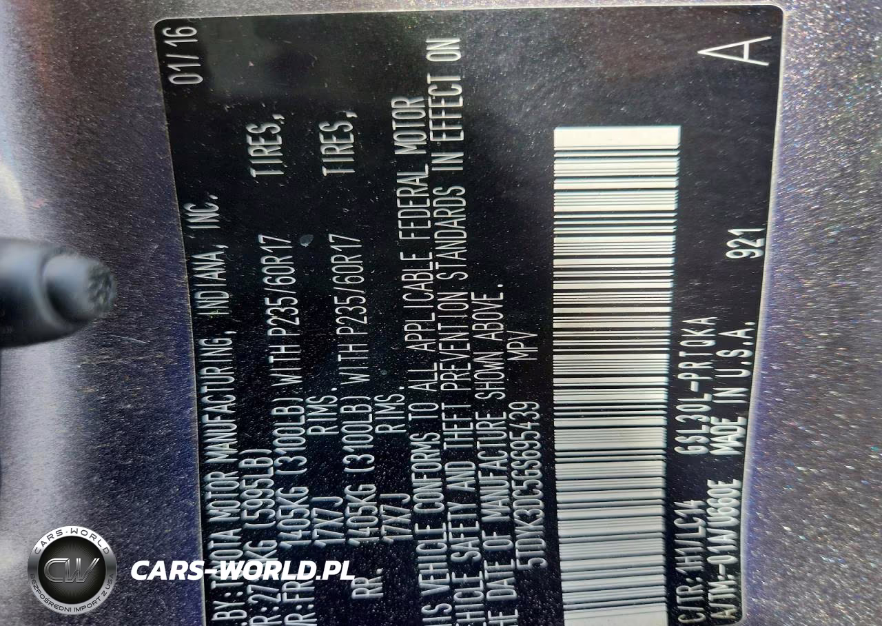 2016 Toyota Sienna Xle 8-Passenger VIN:5TDYK3DC5GS695439 - 13