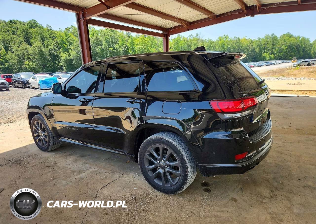 2018 Jeep Grand Cherokee Overland VIN:1C4RJECG9JC212437 - 2