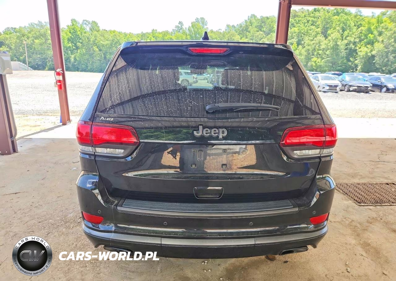 2018 Jeep Grand Cherokee Overland VIN:1C4RJECG9JC212437 - 6