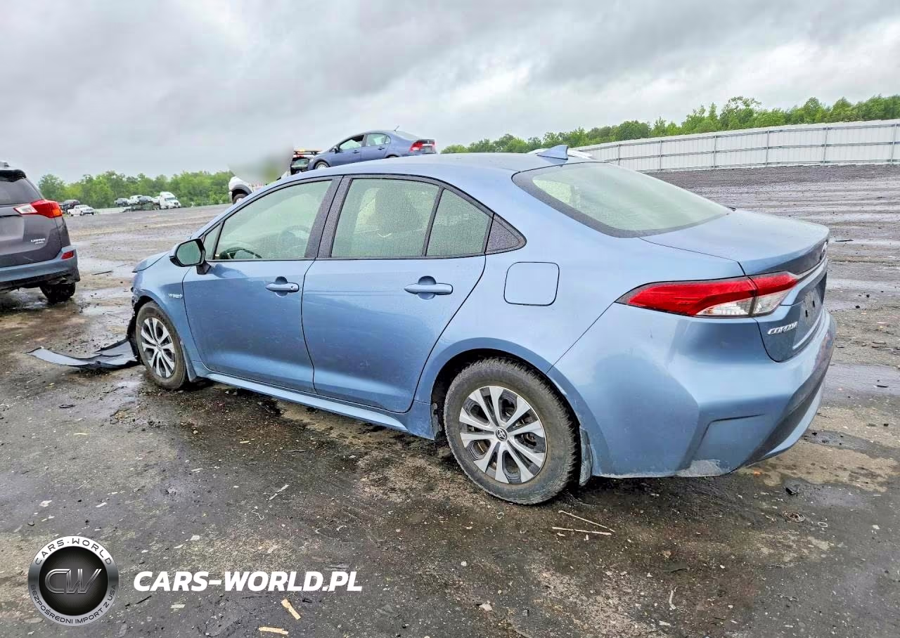 2021 Toyota Corolla Le VIN:JTDEAMDE3MJ025474 - 2