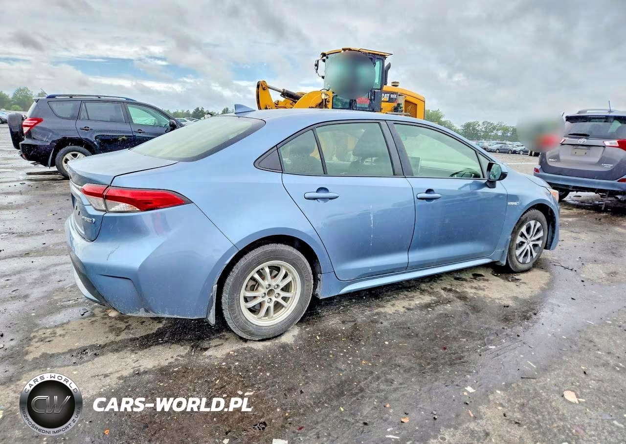 2021 Toyota Corolla Le VIN:JTDEAMDE3MJ025474 - 3