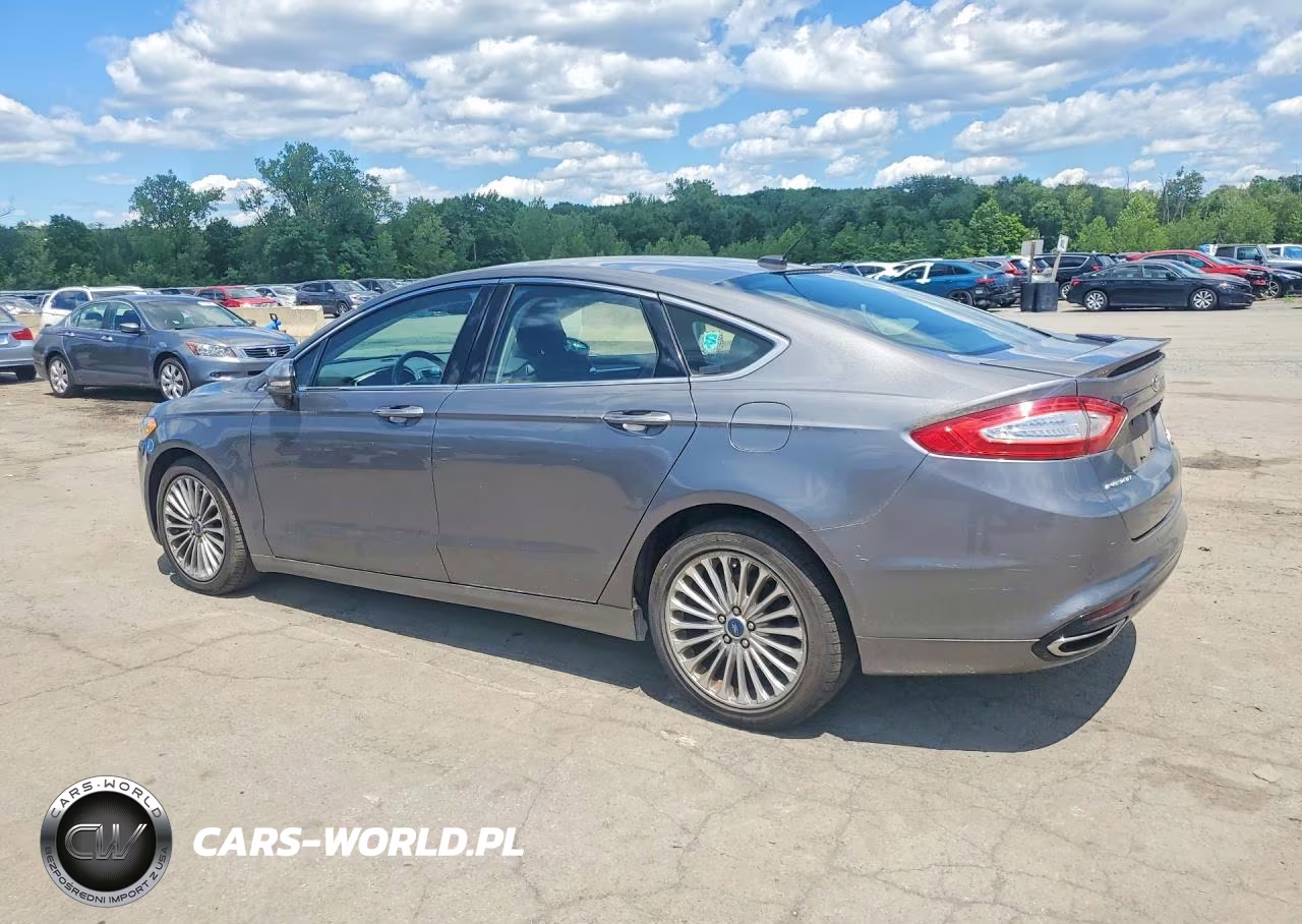 2014 Ford Fusion Titanium VIN:3FA6P0D92ER384729 - 2