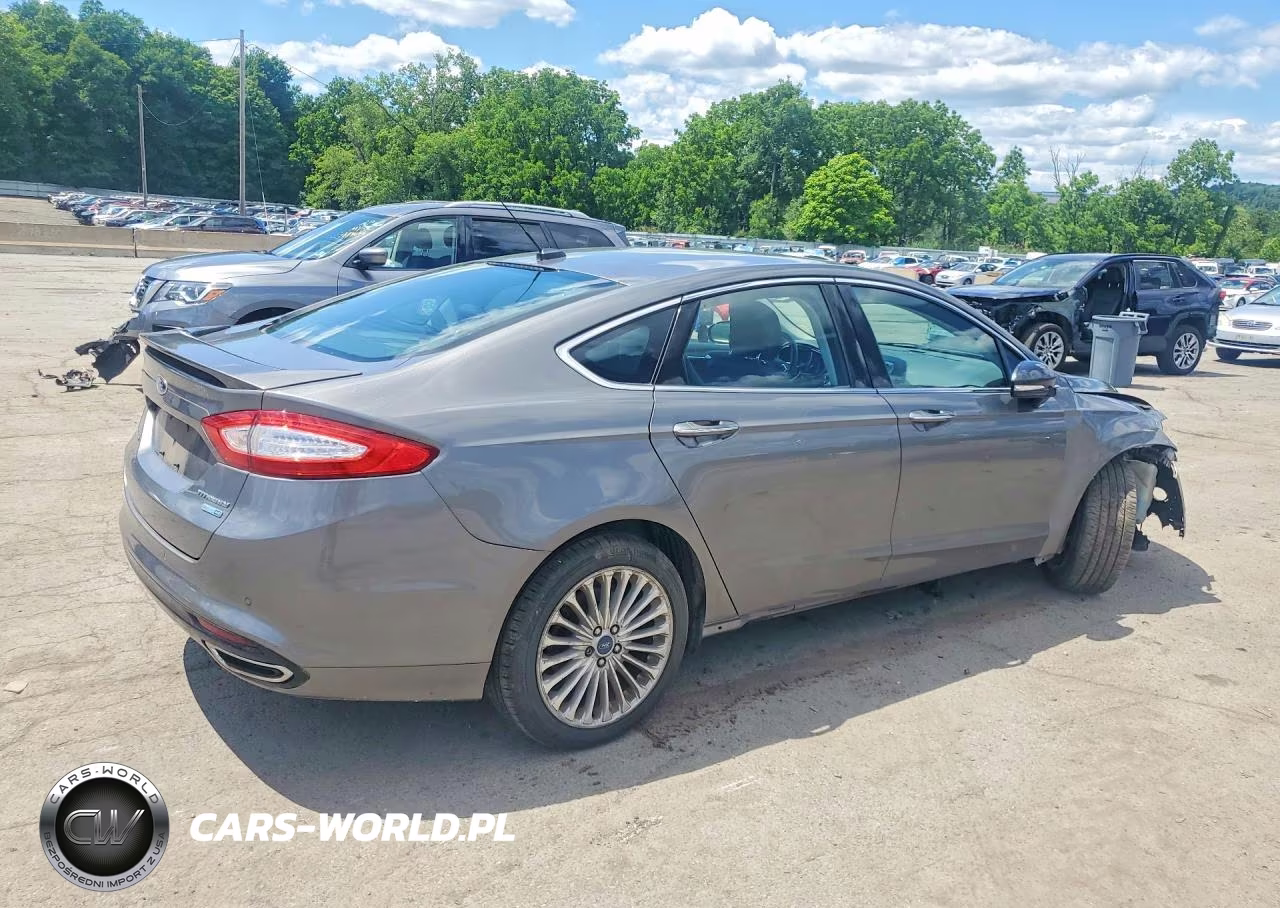 2014 Ford Fusion Titanium VIN:3FA6P0D92ER384729 - 3