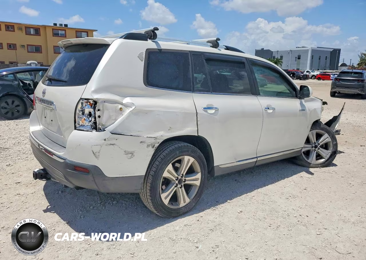 2012 Toyota Highlander Limited VIN:5TDYK3EH4CS061379 - 3