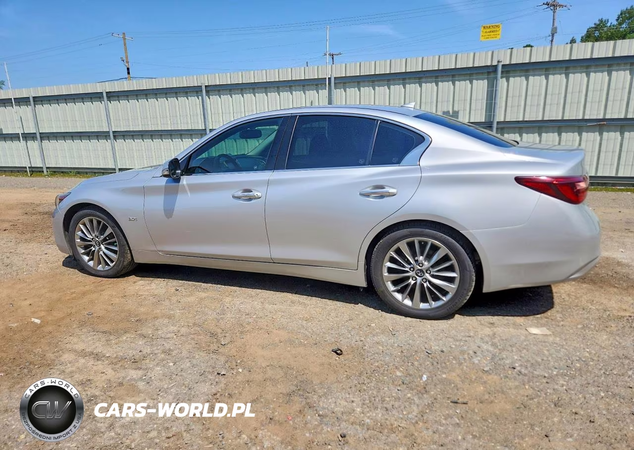 2019 Infiniti Q50 3.0T Luxe VIN:JN1EV7AR6KM554803 - 2