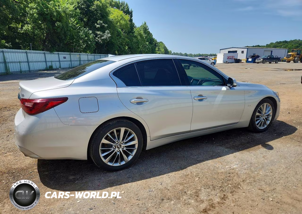 2019 Infiniti Q50 3.0T Luxe VIN:JN1EV7AR6KM554803 - 3