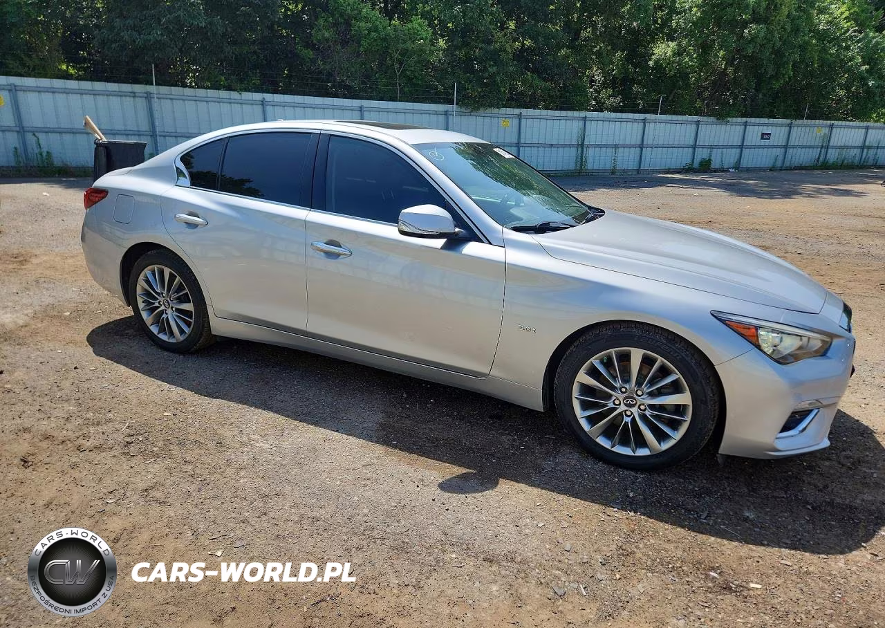 2019 Infiniti Q50 3.0T Luxe VIN:JN1EV7AR6KM554803 - 4