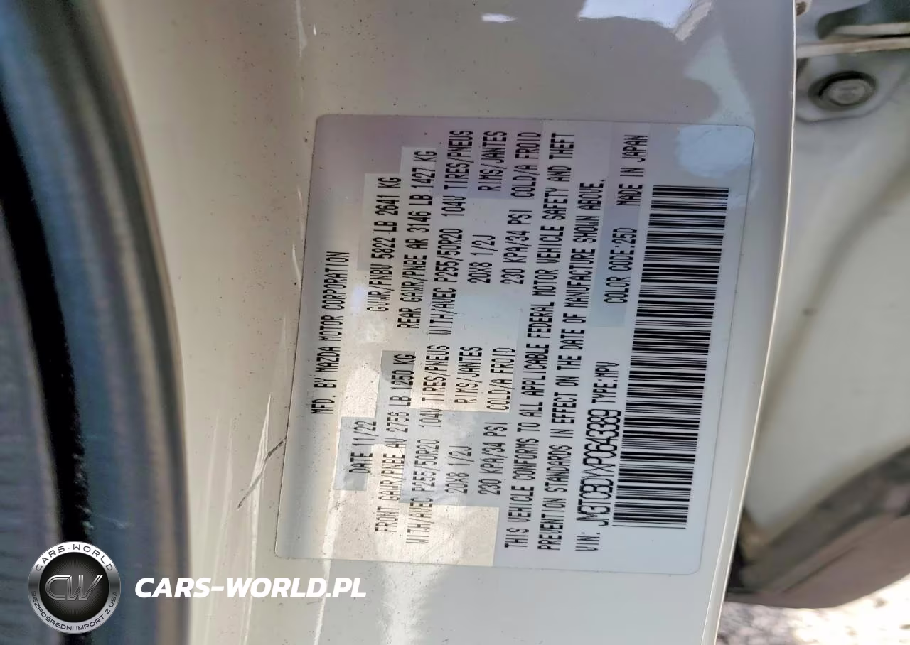 2023 Mazda Cx-9 Grand Touring VIN:JM3TCBDYXP0643389 - 14
