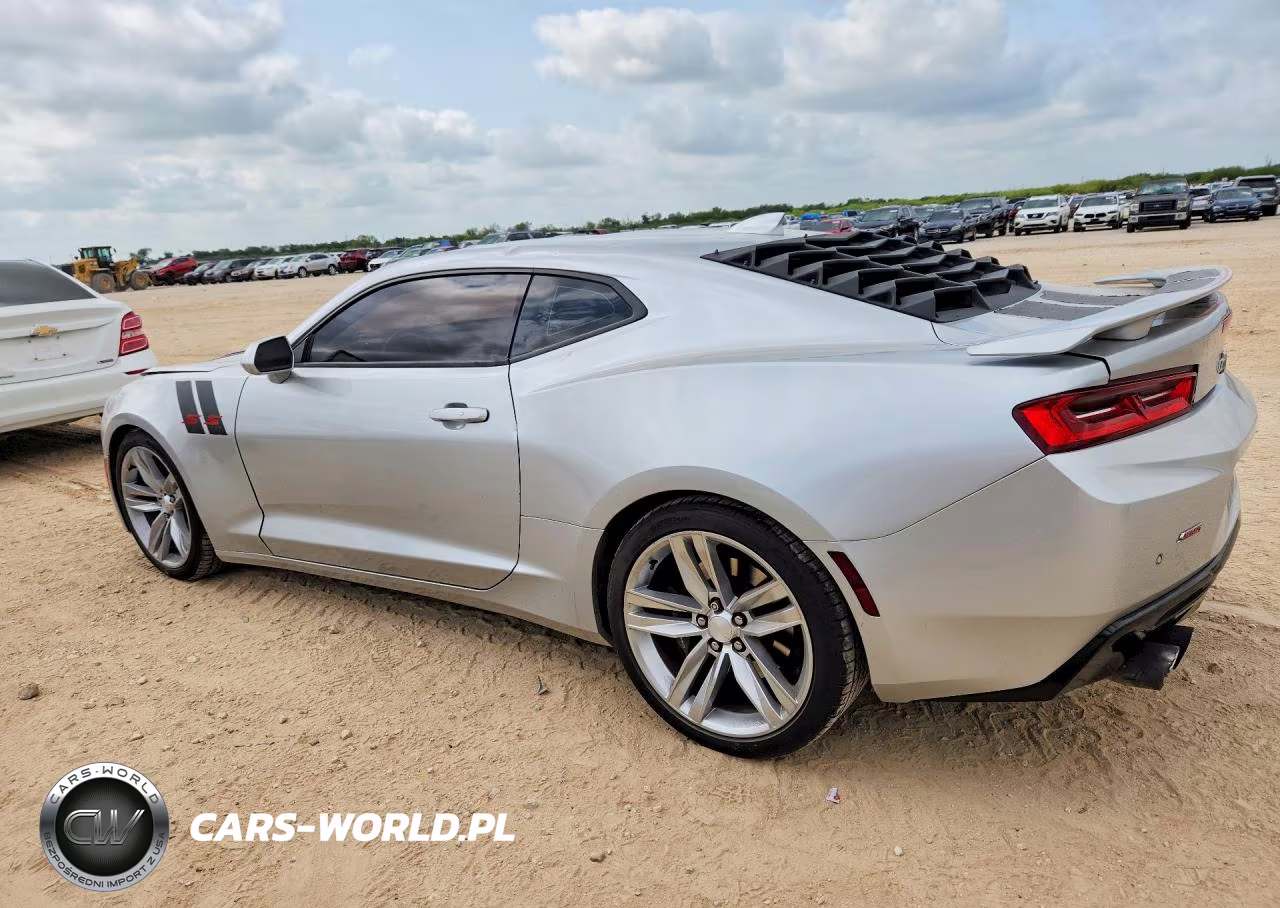 2018 Chevrolet Camaro Ss VIN:1G1FH1R75J0104406 - 2