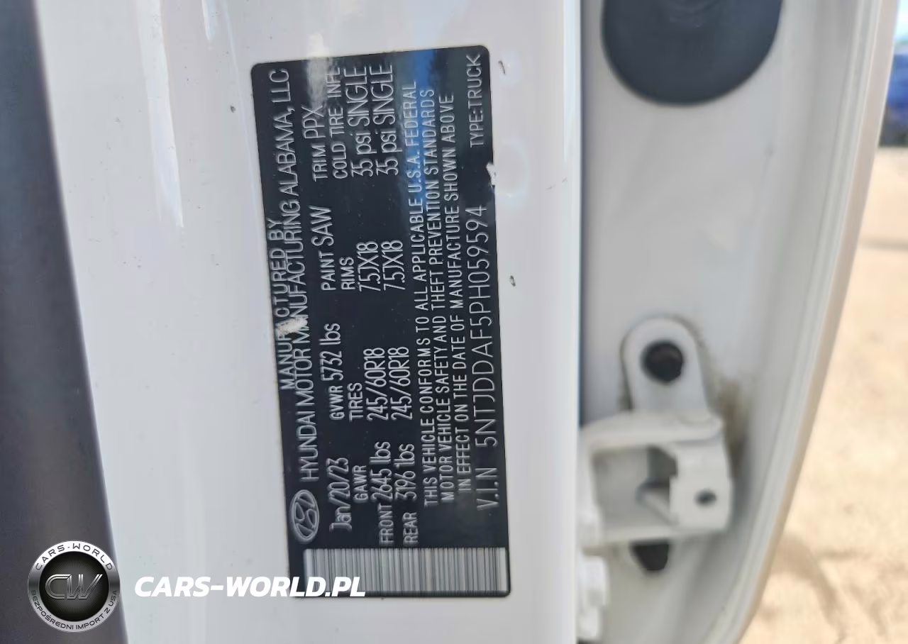 2023 Hyundai Santa Cruz Sel Premium VIN:5NTJDDAF5PH059594 - 12