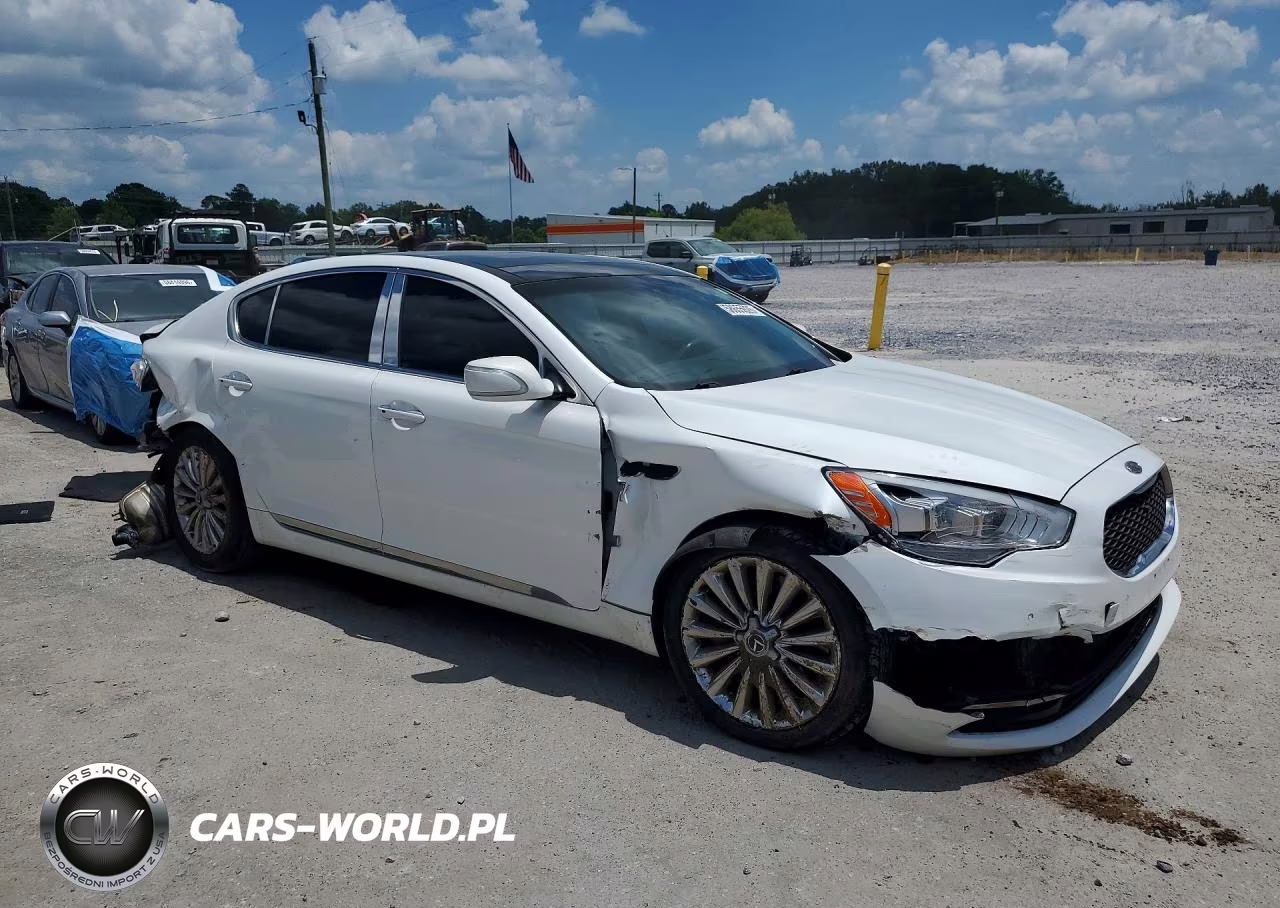 2015 Kia K900 Luxury VIN:KNALW4D43F6018771 - 4