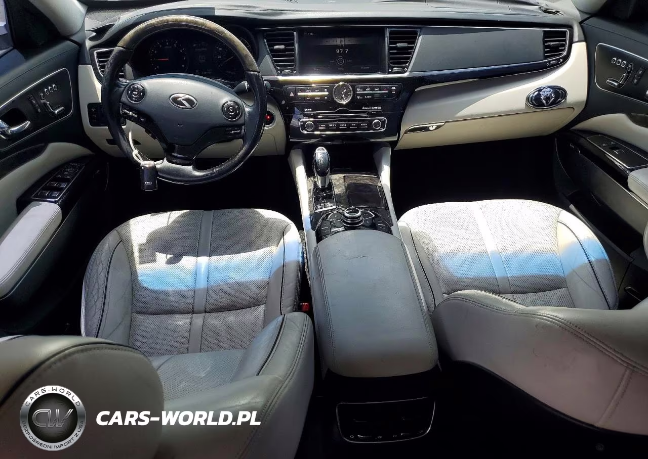 2015 Kia K900 Luxury VIN:KNALW4D43F6018771 - 8