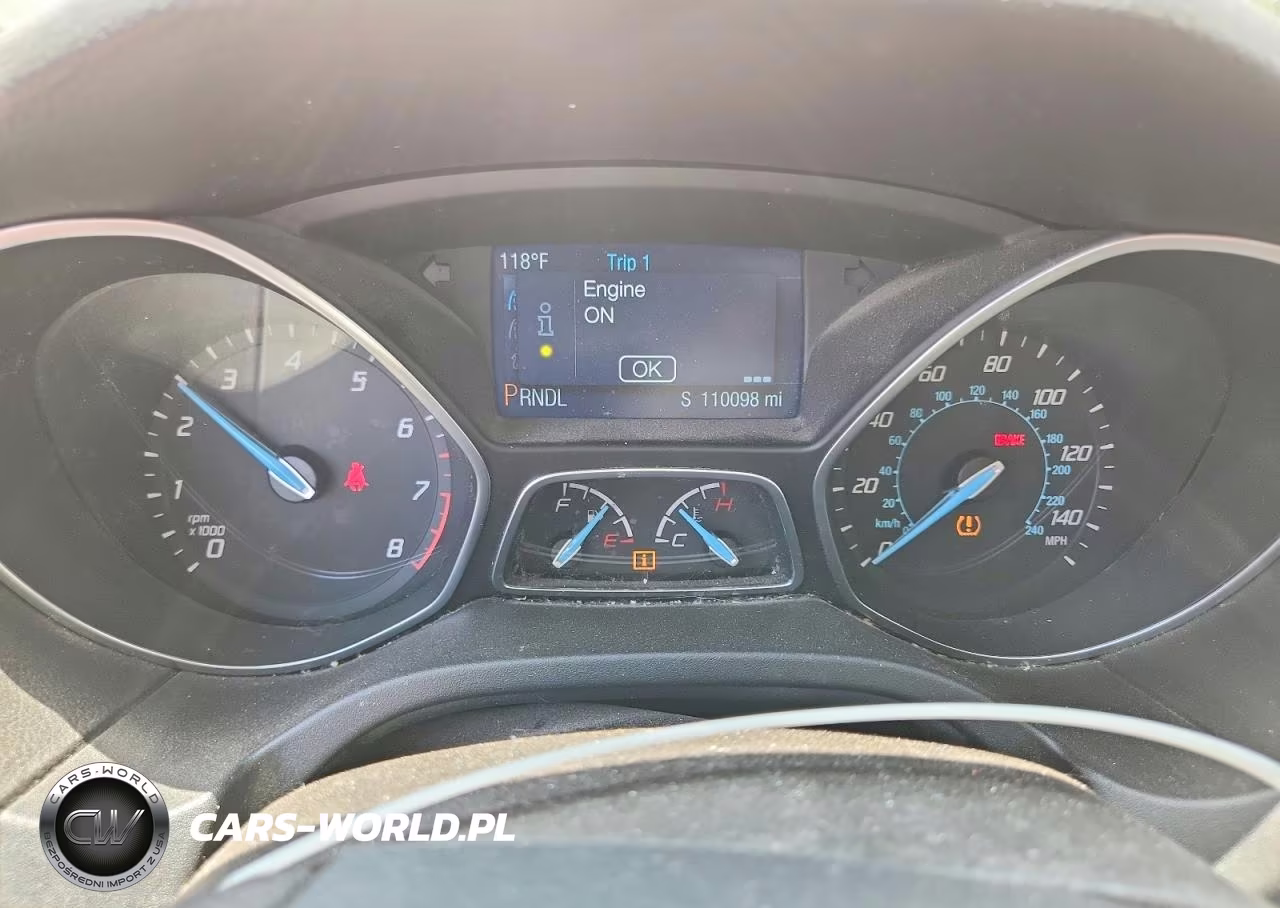 2014 Ford Focus Se VIN:1FADP3K2XEL313596 - 9