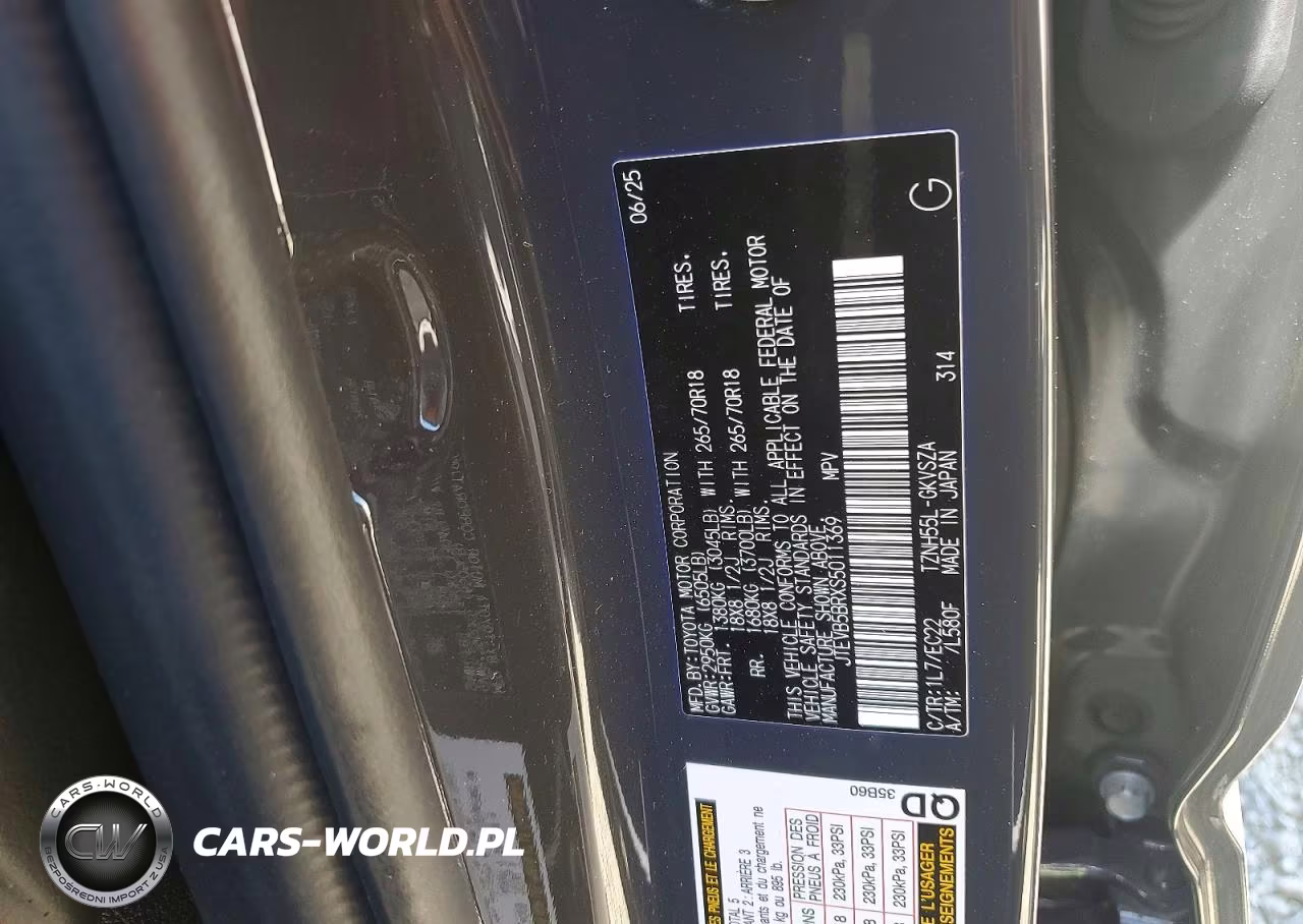 2025 Toyota 4Runner Trd Pro Hv VIN:JTEVB5BRXS5011369 - 14