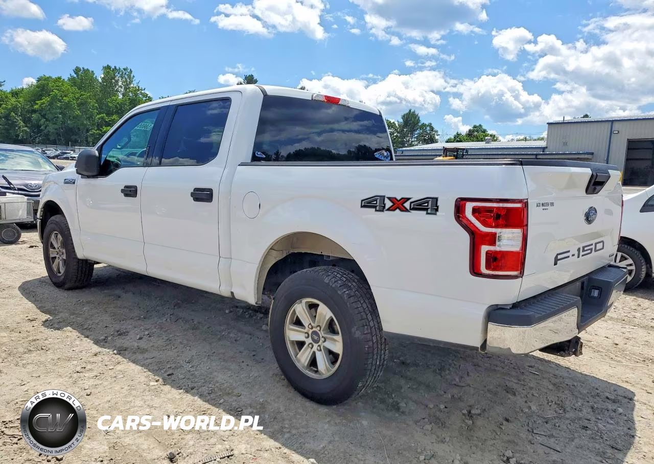 2018 Ford F150 Supercrew VIN:1FTEW1EG2JKD84076 - 2