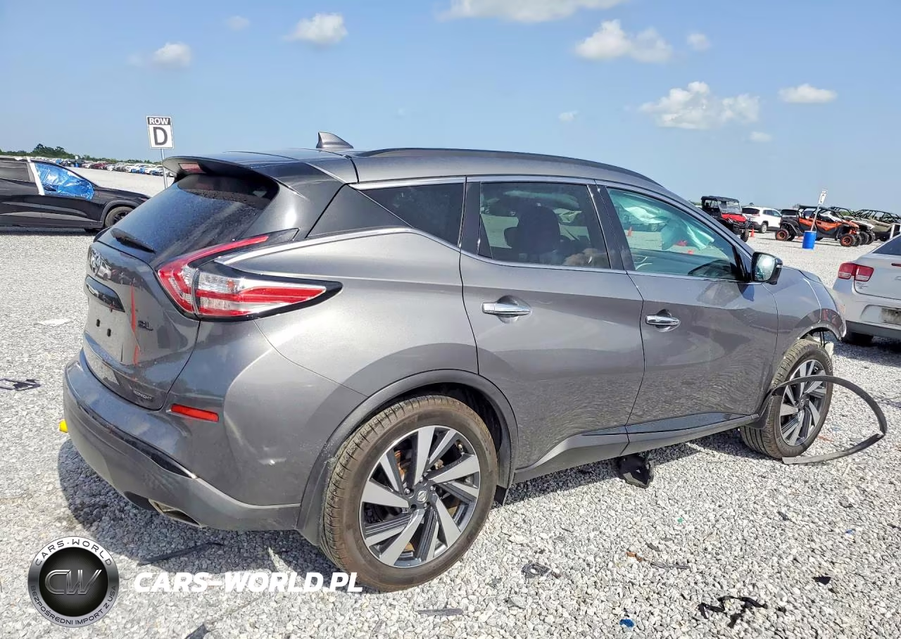 2018 Nissan Murano Sl VIN:5N1AZ2MG9JN112566 - 3
