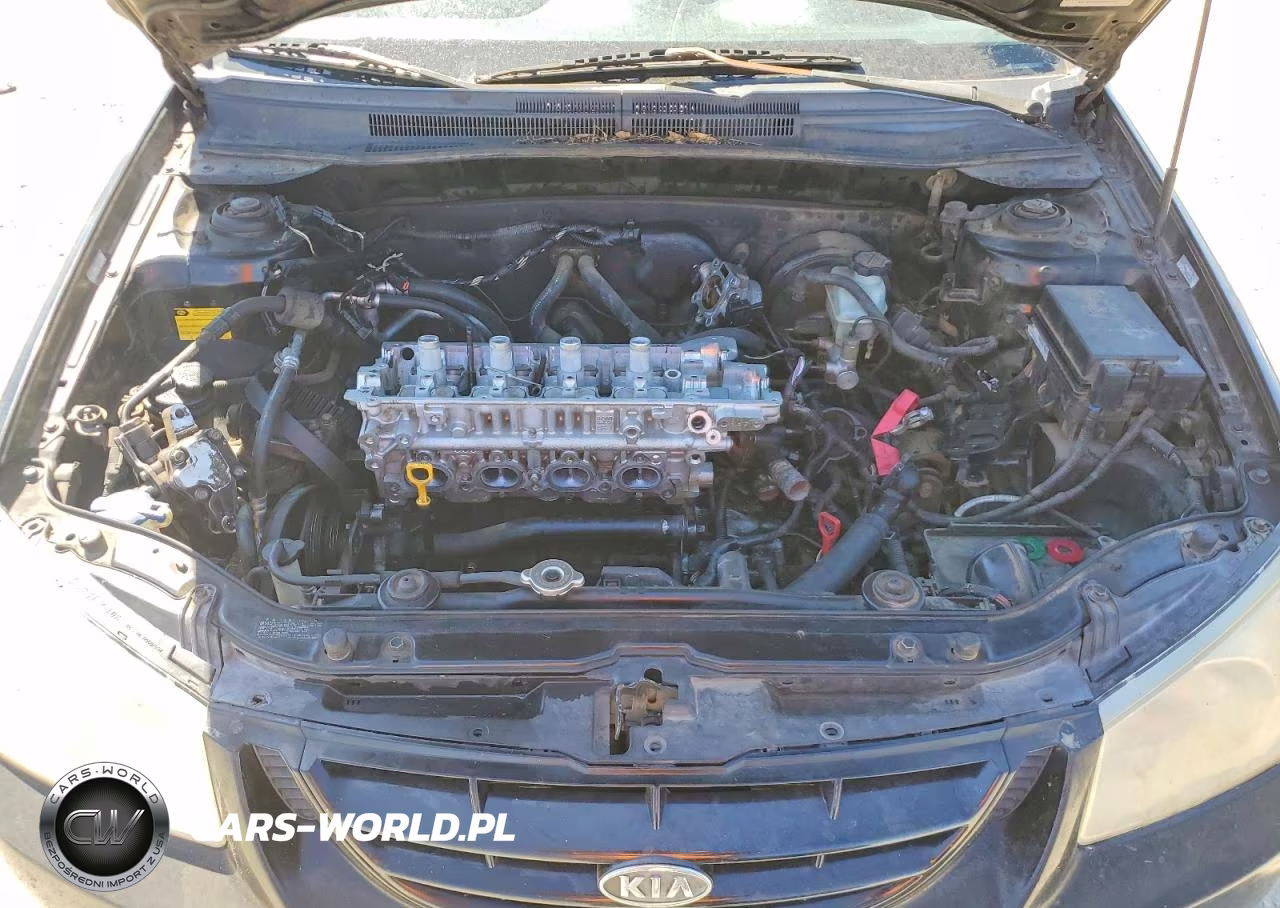 2006 Kia Spectra Ex VIN:KNAFE122065247057 - 11