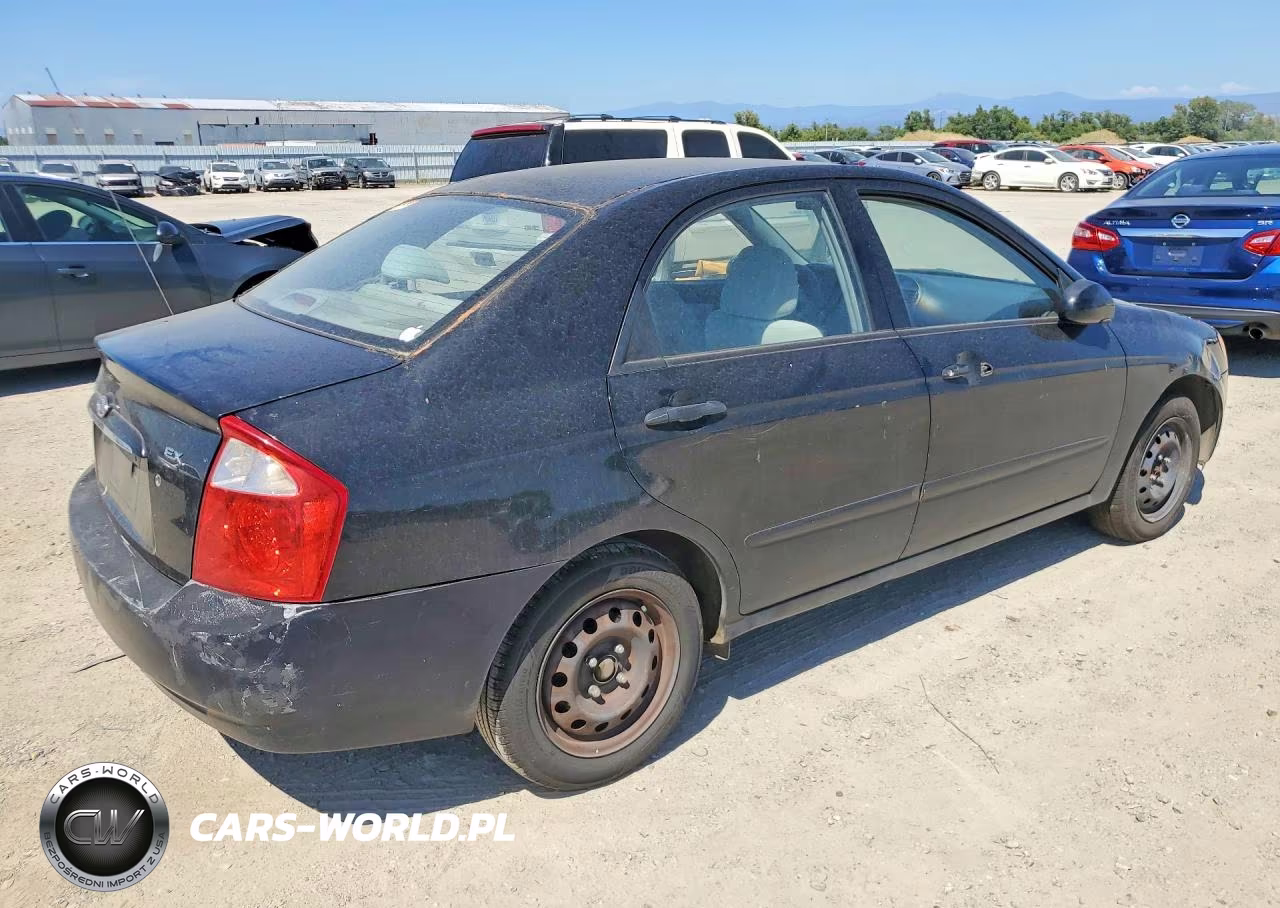 2006 Kia Spectra Ex VIN:KNAFE122065247057 - 3