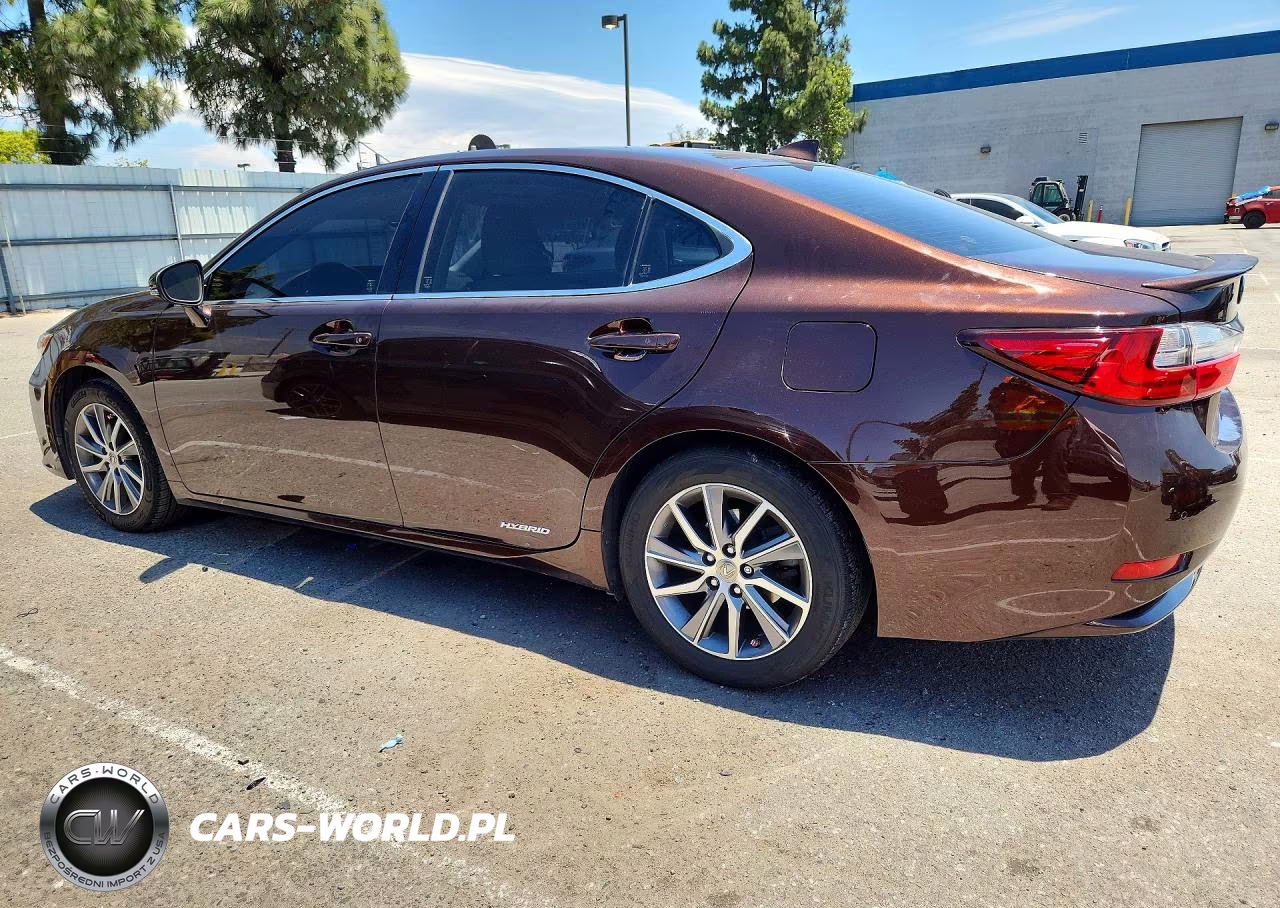 2018 Lexus Es 300H VIN:JTHBW1GG4J2188364 - 2