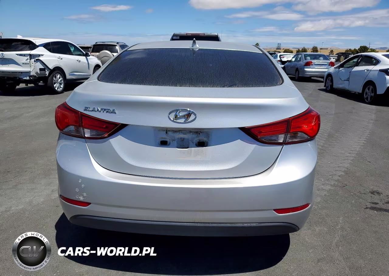 2015 Hyundai Elantra Se VIN:5NPDH4AE7FH572304 - 6
