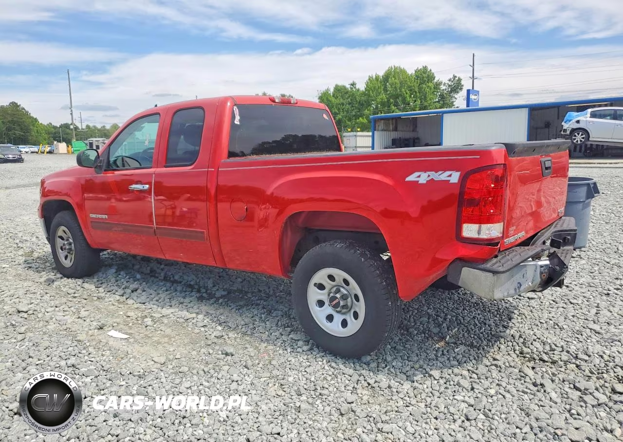 2013 GMC Sierra K1500 Sl VIN:1GTR2UEAXDZ136969 - 2