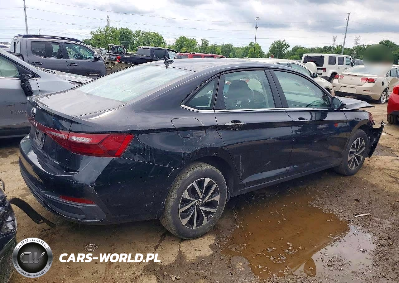 2025 Volkswagen Jetta S VIN:3VW5X7BU1SM018871 - 3