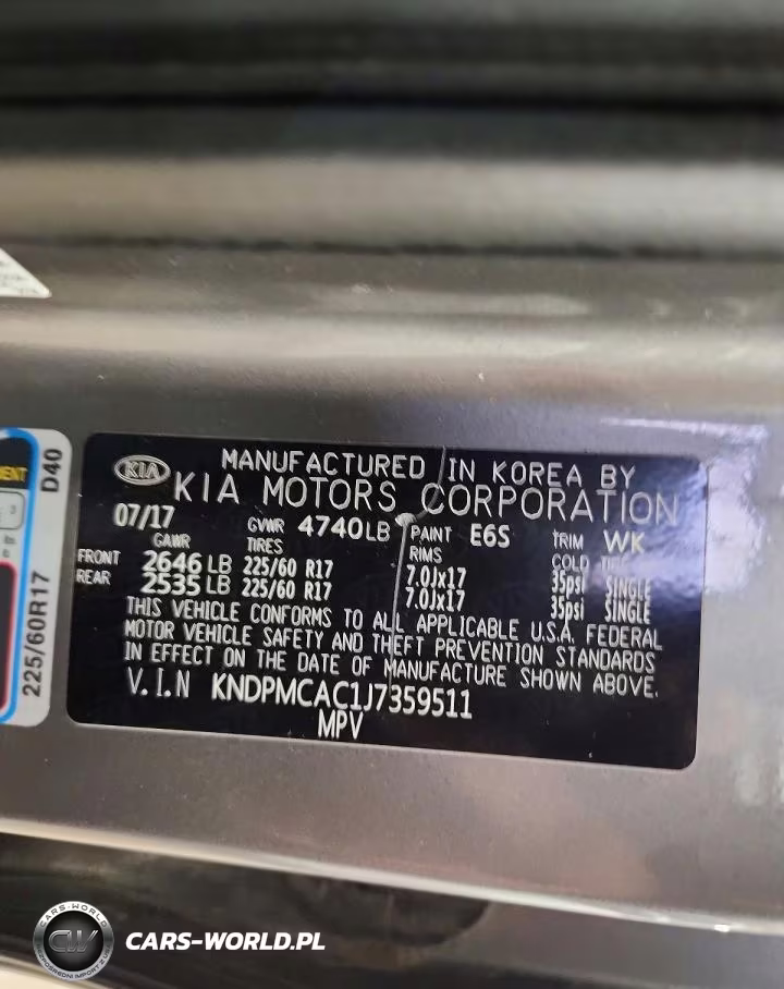 2018 Kia Sportage Lx VIN:KNDPMCAC1J7359511 - 13