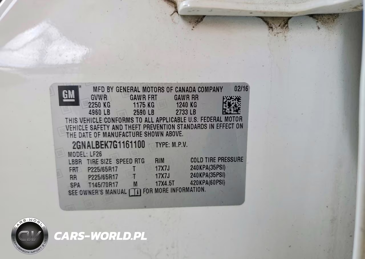 2016 Chevrolet Equinox Ls VIN:2GNALBEK7G1161100 - 12