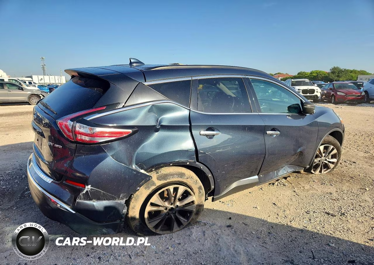 2017 Nissan Murano Sv VIN:5N1AZ2MH2HN185197 - 3