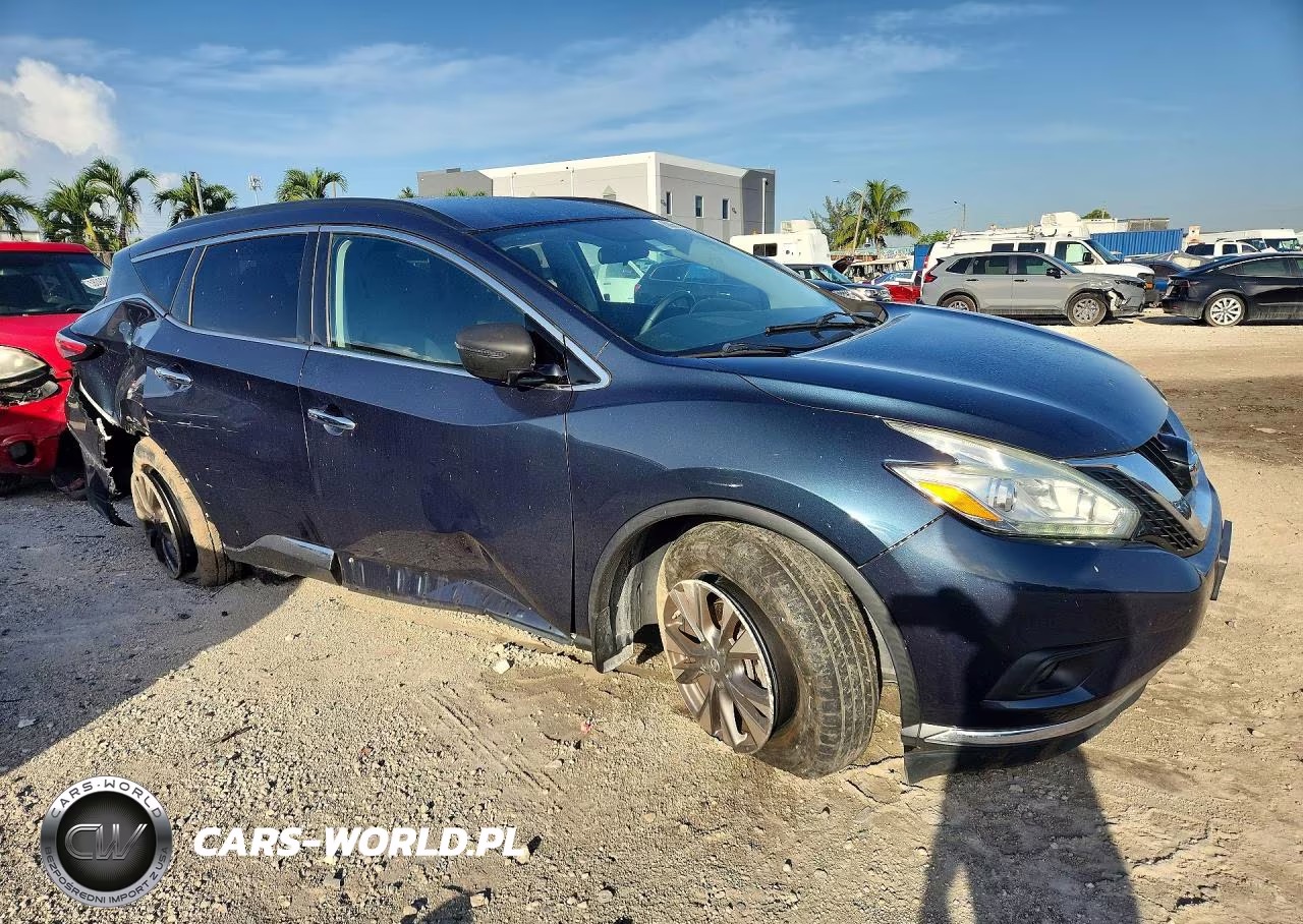 2017 Nissan Murano Sv VIN:5N1AZ2MH2HN185197 - 4
