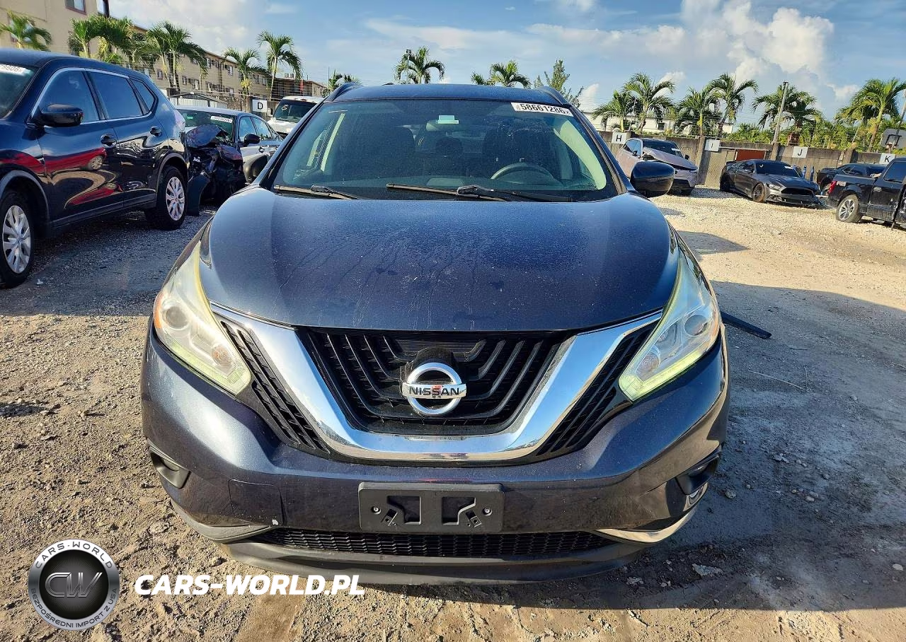 2017 Nissan Murano Sv VIN:5N1AZ2MH2HN185197 - 5