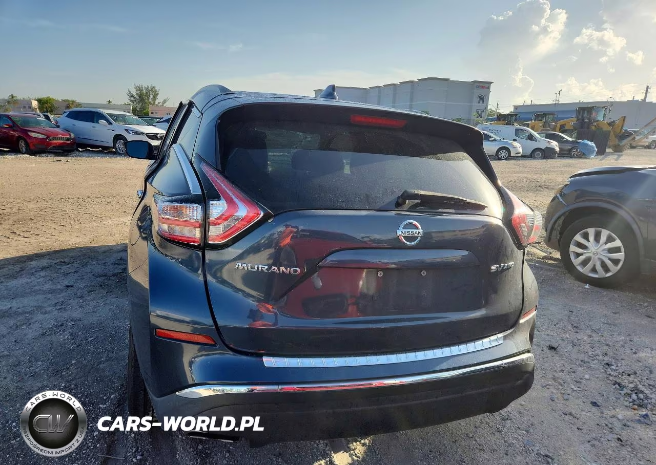 2017 Nissan Murano Sv VIN:5N1AZ2MH2HN185197 - 6